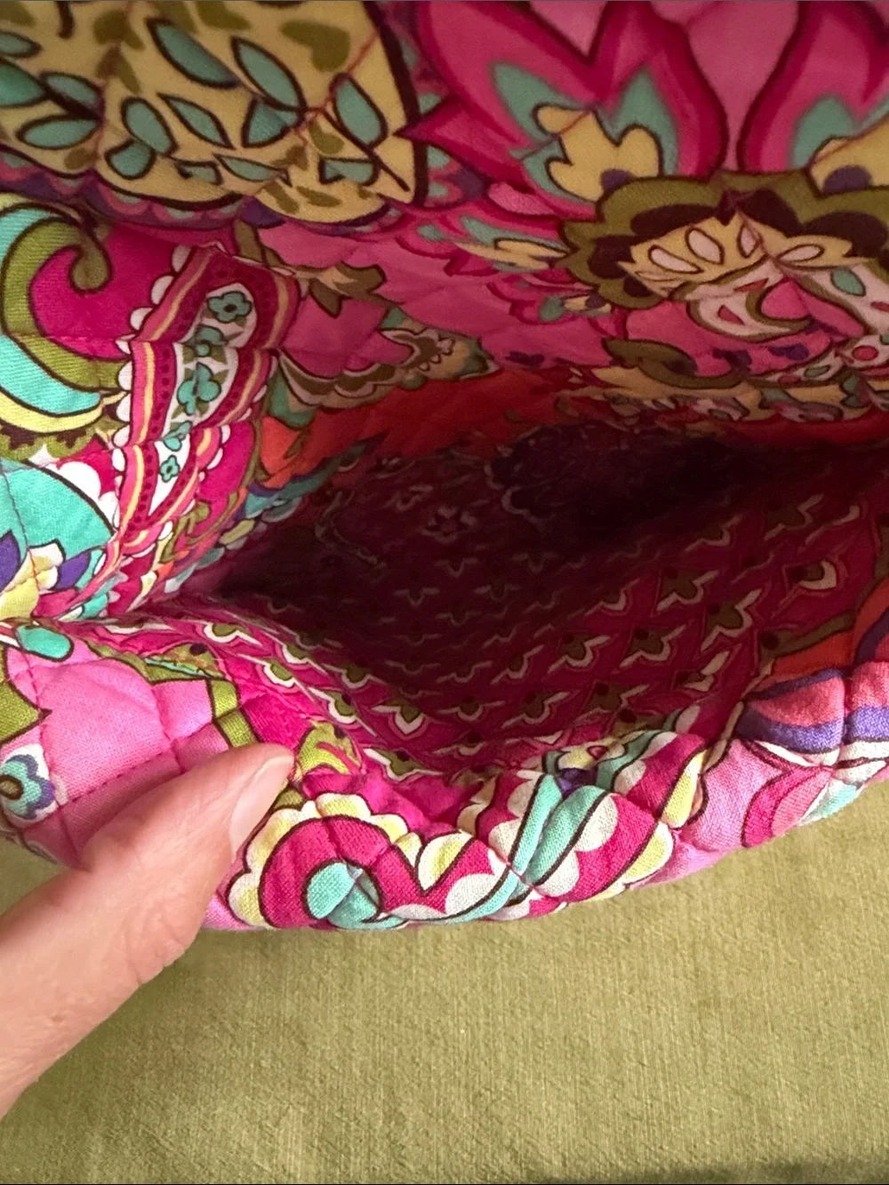 Vera Bradley quilted vera